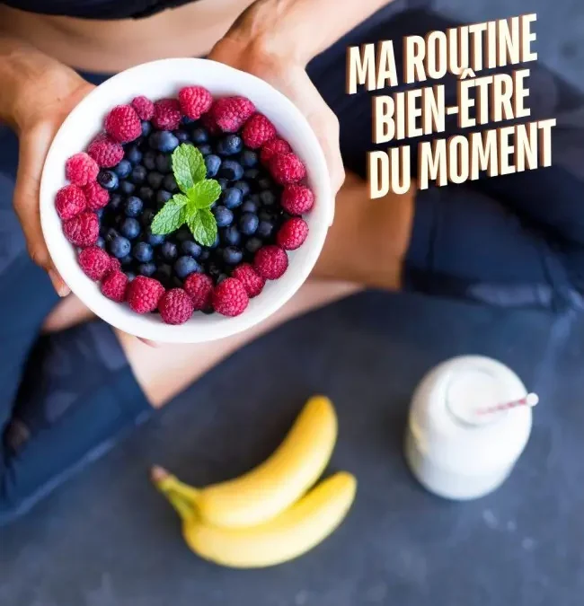 Ma routine holistique quotidienne santé minceur et bien-être !