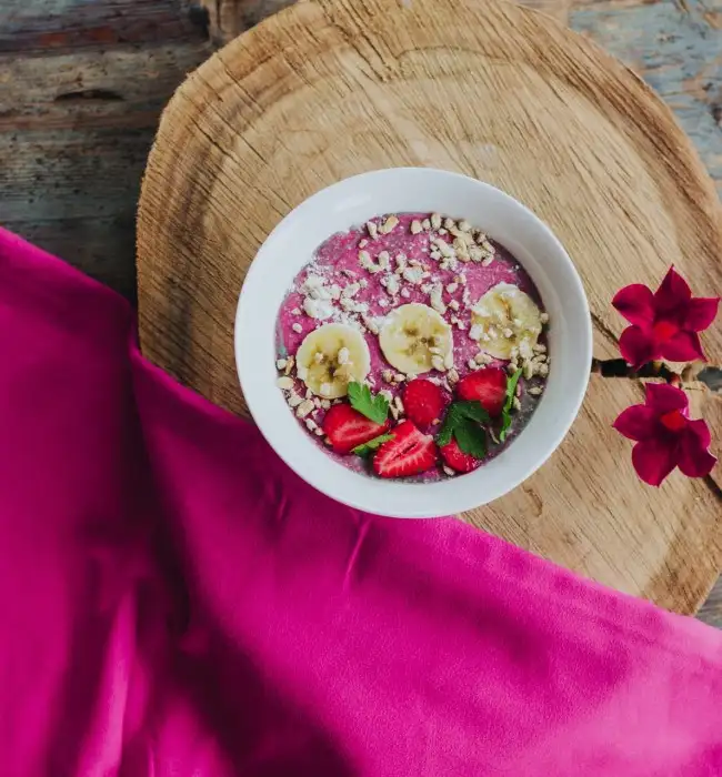 SMOOTHIE BOWL FRAISES MYRTILLES